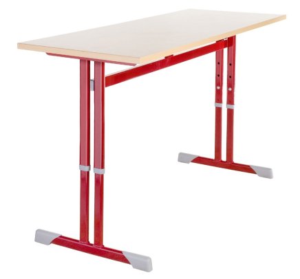 Schüler-Zweier-Tisch SMDKP, höhenverstellbar - 3