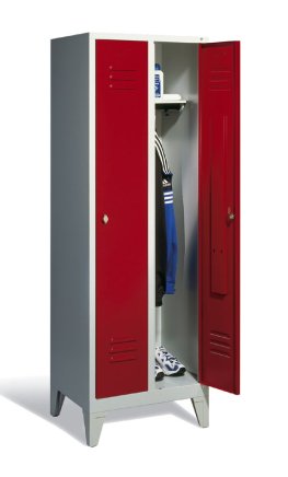 Garderobenschrank CP 8010-20, mit Füßen - 4