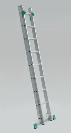 Mehrzweckleiter mit Anpassung für Treppen Eurostyl, 2-teilig (3 Modelle)