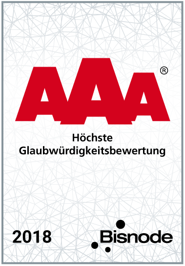 Höchste Glaubwürdigkeitsbewertung