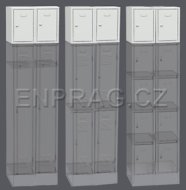 Garderobenschrank - Aufsatz SBS 22N2 - 2