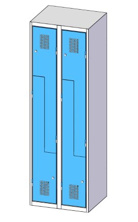 Garderobenschrank XS84-18Z - 4