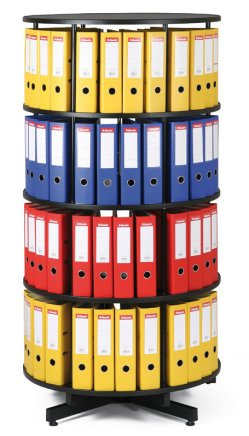 Rotierender Büroschrank - 4 Etagen - 2