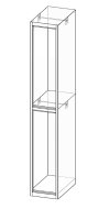 Garderobenschrank  XS42-18P - 4