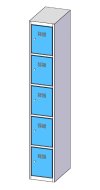 Schließfachschrank  XS35-18 - 3