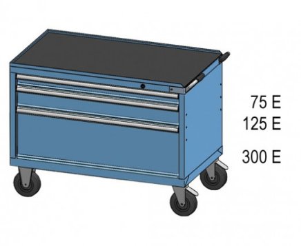 Werkstatt-Schubladenschrank, fahrbar ZCM 59-1 - 2