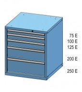 Schubladenschrank ZB 84-5 - 3