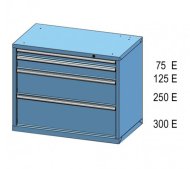 Schubladenschrank ZC 84-4 - 2