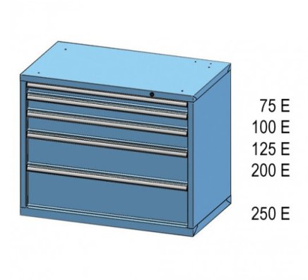 Schubladenschrank ZC 84-5 - 3