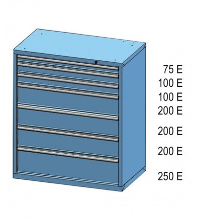 Schubladenschrank ZC 120-5 - 2