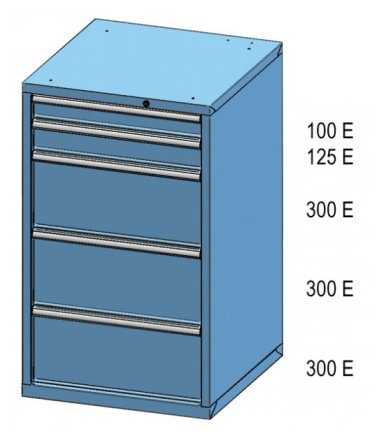 Schubladenschrank ZB 120-3 - 2