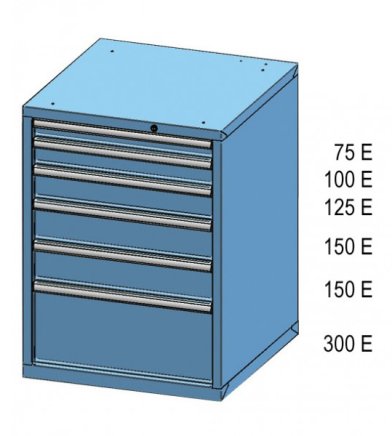 Schubladenschrank ZB 99-4 - 2