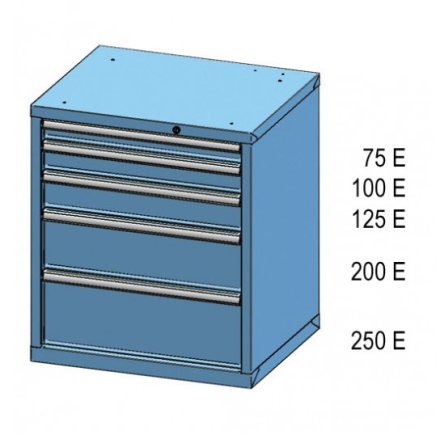 Schubladenschrank ZD 84-5 - 2