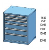 Schubladenschrank ZD 84-6 - 2