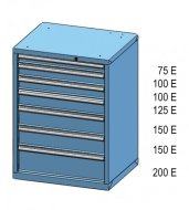 Schubladenschrank ZD 99-6 - 2