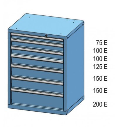 Schubladenschrank ZD 99-6 - 2