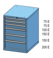 Schubladenschrank ZE 84-6 - 2