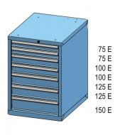Schubladenschrank ZE 84-7 - 2