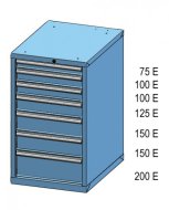 Schubladenschrank ZE 99-6 - 2
