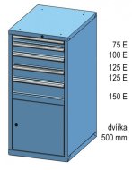 Schubladenschrank ZE 120-2 - 2