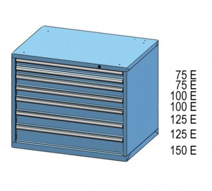 Schubladenschrank ZG 84-5 - 2