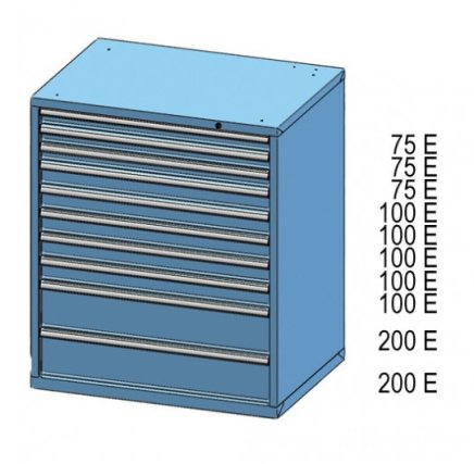 Schubladenschrank ZG 120-5 - 2