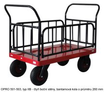 Doppel-Stirnwandwagen  501/II/B