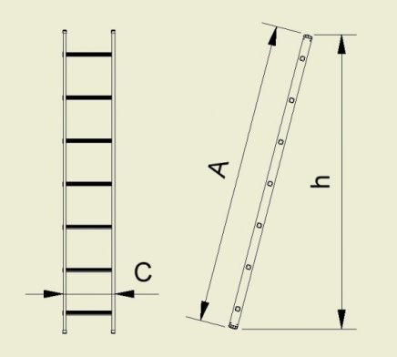 Anlegeleiter Forte 8120 - 2