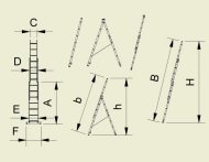 Mehrzweckleiter Eurostyl 7610, 3-teilig - 2