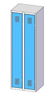 Garderobenschrank XS62-18 - 5
