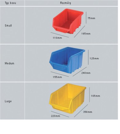 Sichtlagerkästen Ecobox medium,  Farbe grün - 2