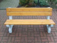 Parkbank aus Beton Klasik - 3