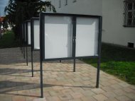 Infovitrine DXL120-48, doppelflügelig, beidseitig einsehbar - 5
