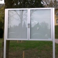 Infovitrine XML40-12, doppelflügelig, einseitig einsehbar - 5