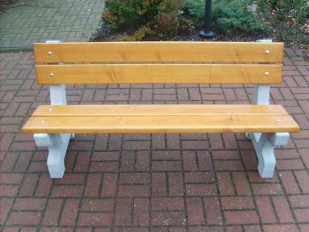 Parkbank aus Beton Klasik - 3