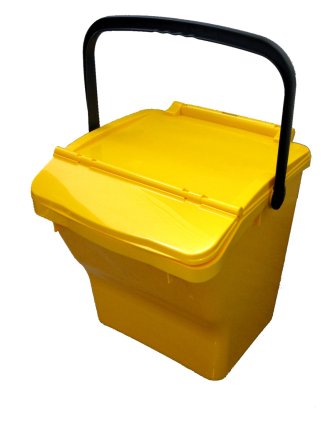 Mültrennbehälter Urba Plus - Farbe Gelb - 1