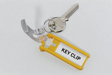 KEY CLIP - Farbe Gelb - 4