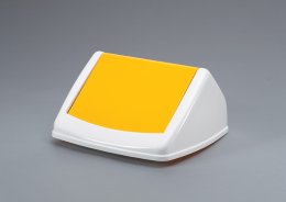 DURABIN FLIP LID SQUARE 40 - Farbe Gelb