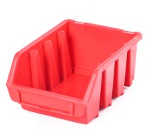 Sichtlagerkästen Ergobox 2 - Farbe rot