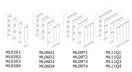 Schließfachschrank Bisley ML03S3 - 8