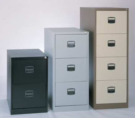Bisley Schubladenschrank CC2H1A/FLS, 2 Schubläden - Einlegeboden mit Trennwänden - 7