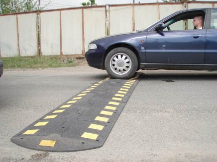 Abschlusselement für Fahrbahnschwellen 30 km/h, universal - 4