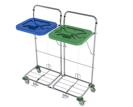 Abfallsack-Wagen VAKO 120C/2N - 1