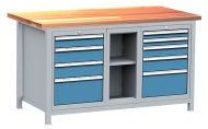 Werkbank mit Container,  DPJ 104 - 1