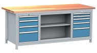 Werkbank mit Container,  DPJ 204 - 1