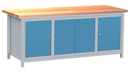 Werkbank mit Container,  DPJ 205 - 1