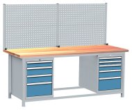 Werkbank mit Container,  DPJ 203 - 1