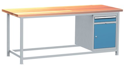 Werkbank mit Container,  DPJ 202 - 1