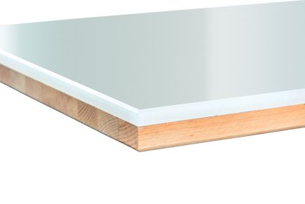 Arbeitsplatte mit PE Platte DPS 01PE15BS25 1500 x 750 mm - 1