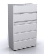 Kombischrank mit Flipptüren und Schubladen SYC10/50/2/3